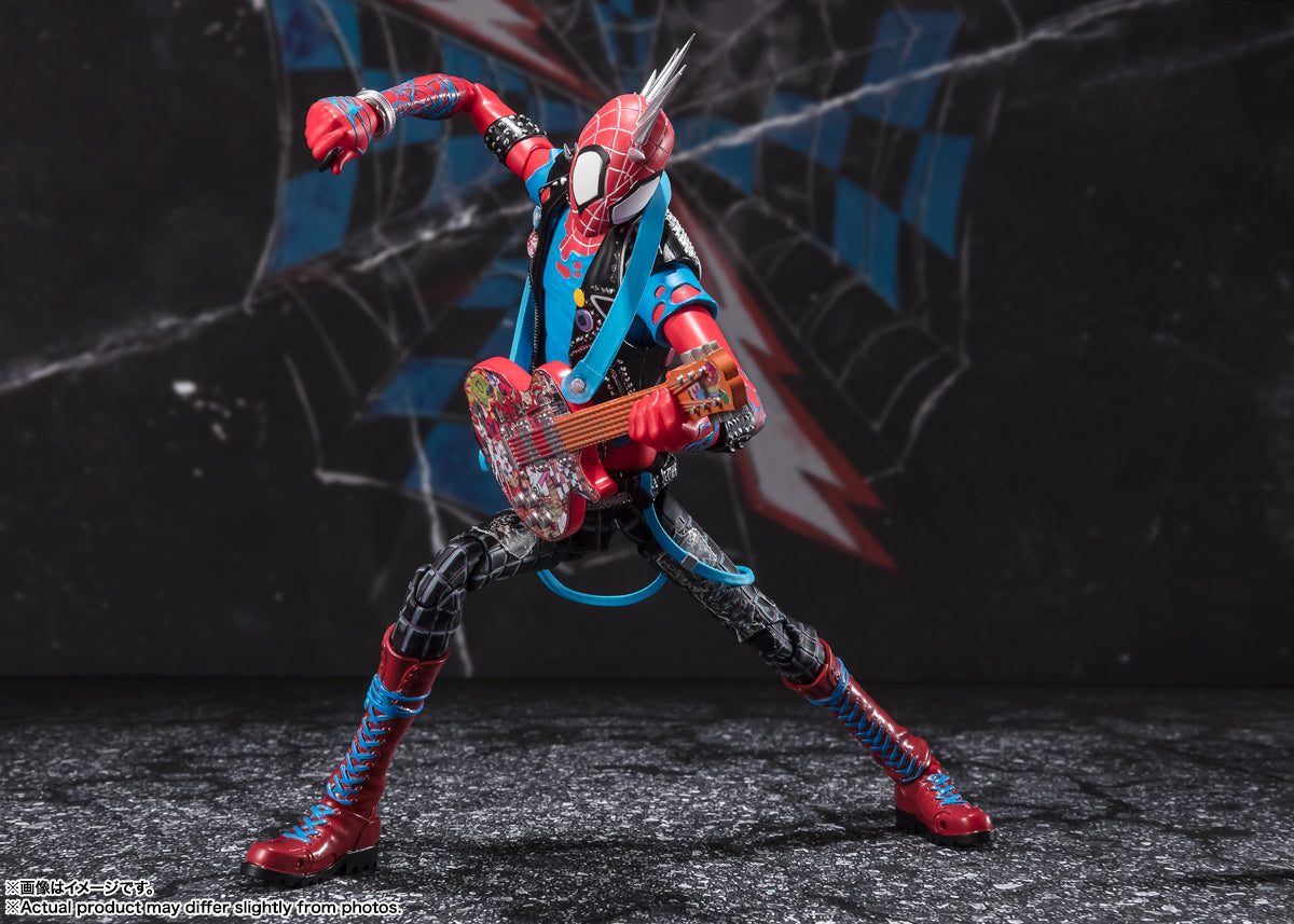 Bandai S.H.Figuarts Highly Poseable Spider-Punk from Across the Spider-Verse