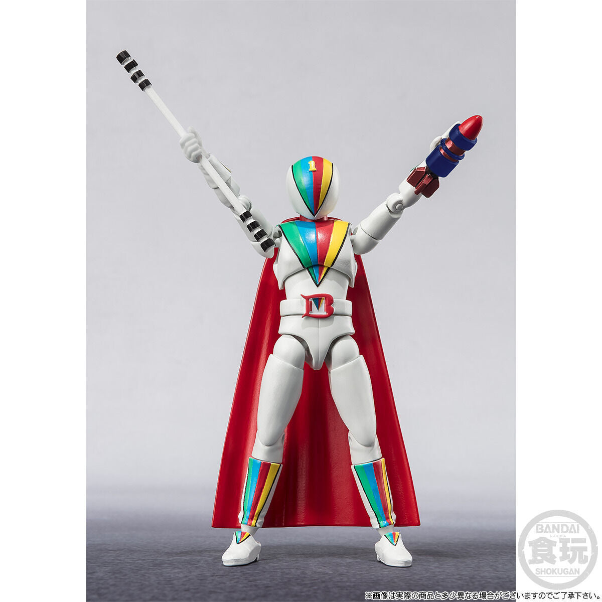 SHODO SUPER JAKQ Dengekitai Set with All 5 Approx. 4.5-Inch Figures