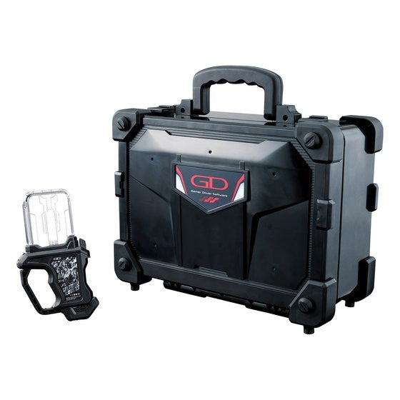 Gashat Storage Case for Holding 11 Normal-Sized Gashats with Proto Gekitotsu Robots Gashat Included