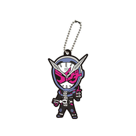 Collectible Kamen Rider Build and Zi - O Movie Inspired Rubber Mascot Keychains for Fans