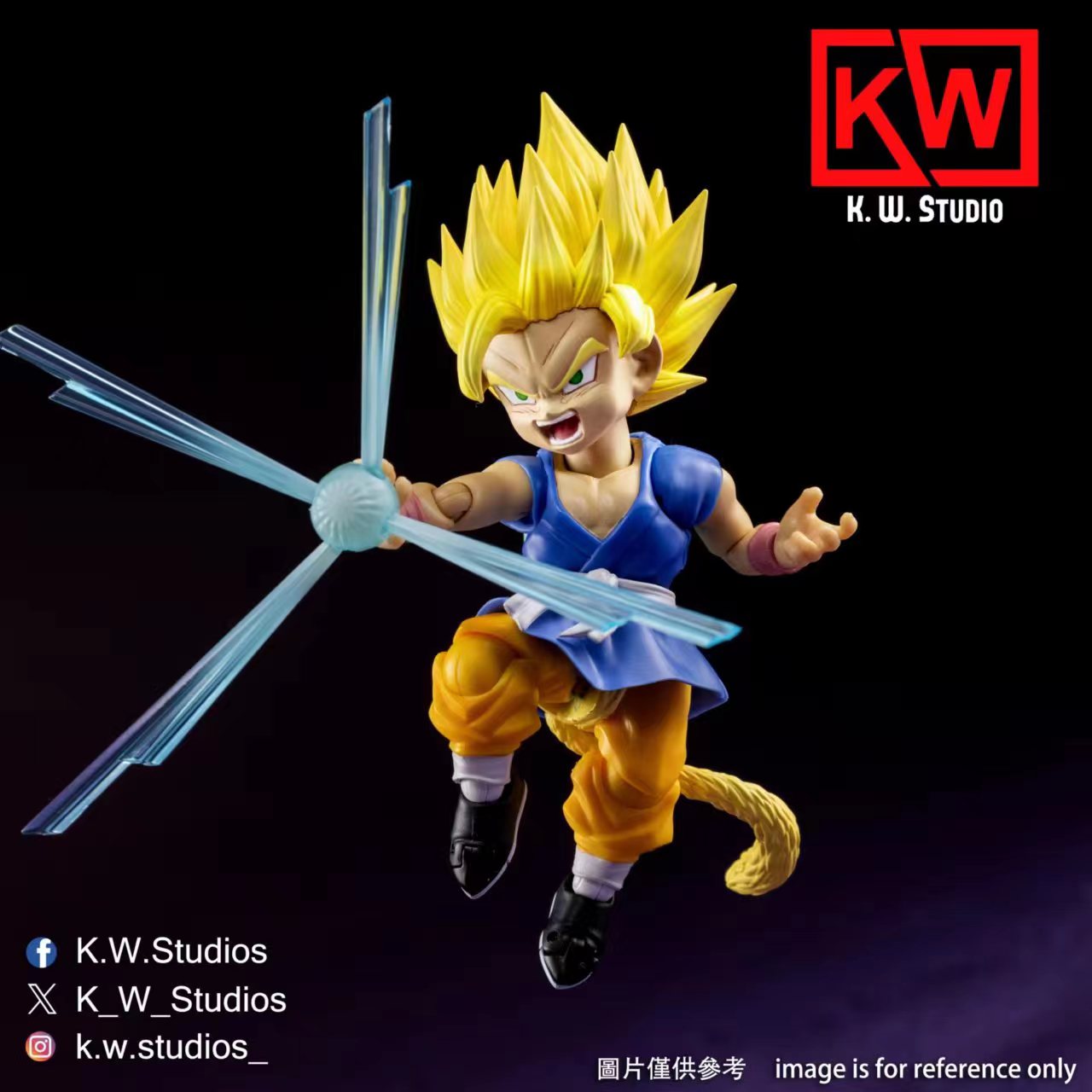 KW Studio KW003 Super Ape Levels 1 and 2 Headset - Optional Upgrade Parts for SH Figuarts Son Goku GT