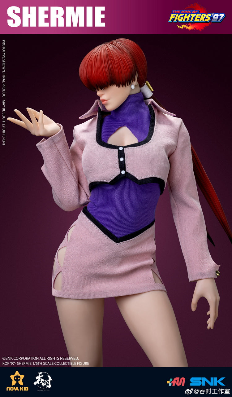 1/6 Scale Shermie Figure from King of Fighters '97 with Multiple Accessories