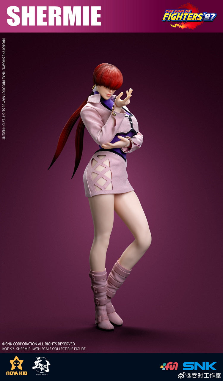 1/6 Scale Shermie Figure from King of Fighters '97 with Multiple Accessories