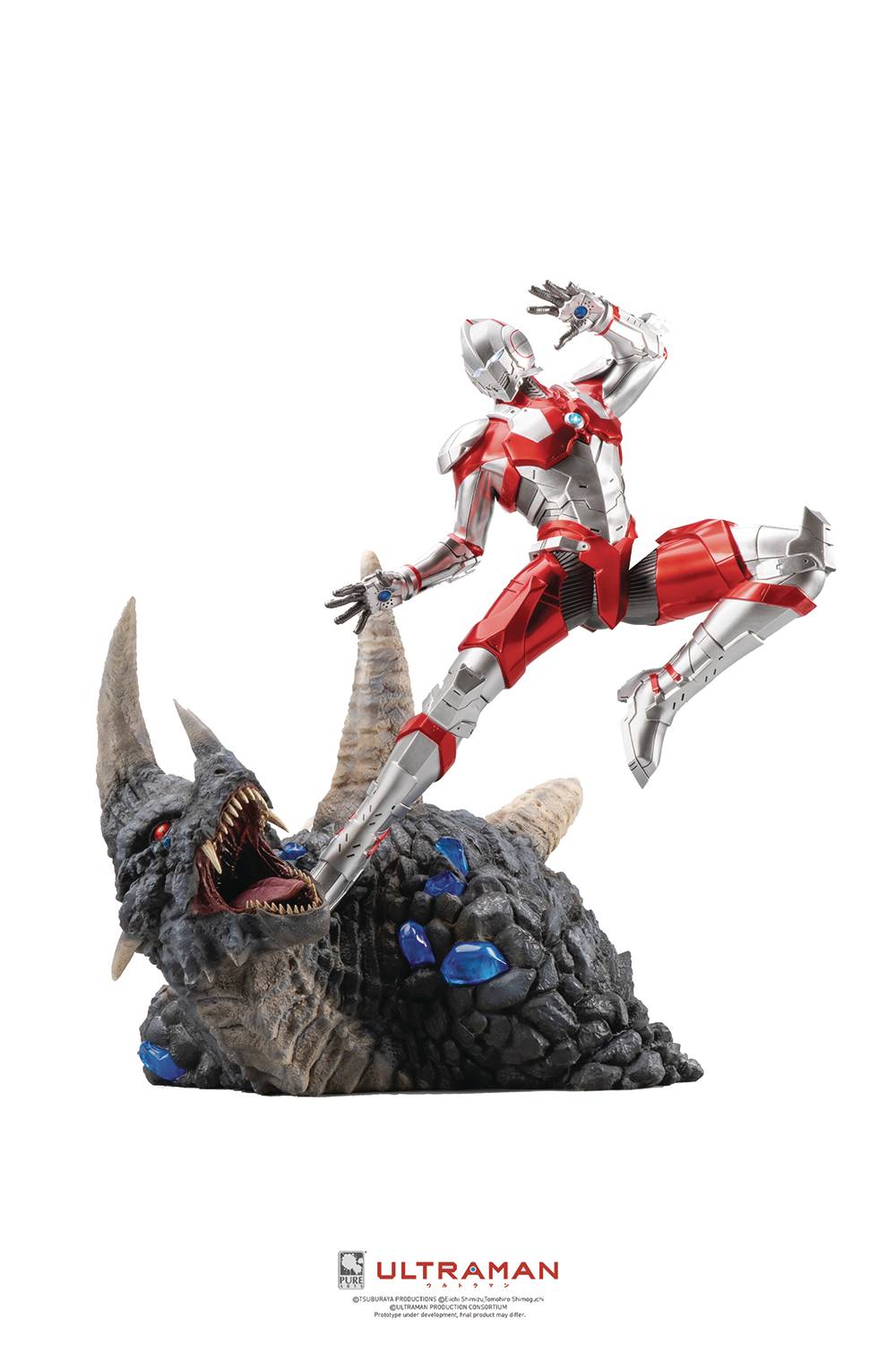 High - Quality 1/4 Scale Standard Edition Ultraman vs Black King Battle Statue