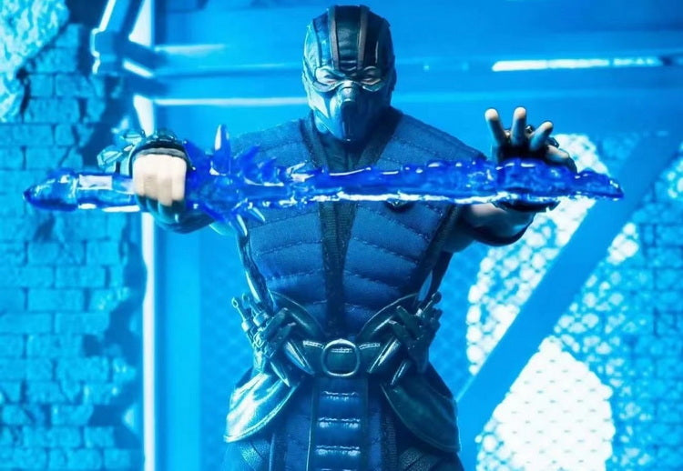 JM Toys ZK001 1:12 Scale Freeze Man Action Figure with LED Accessories