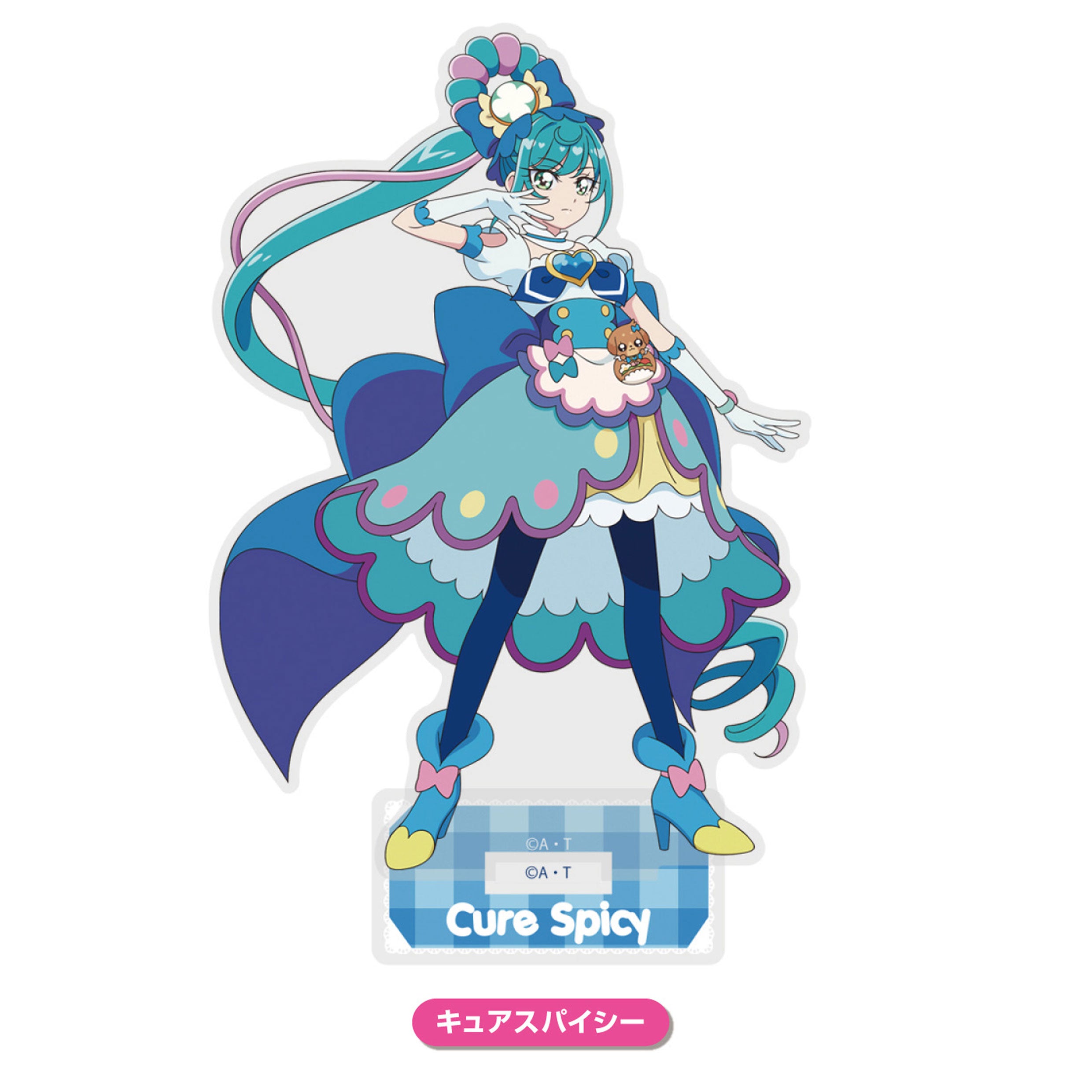 Adorable Delicious Party Precure Acrylic Display Stands for Collectibles