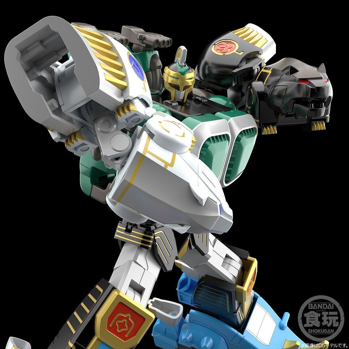 Shokugan Modeling Project (SMP) Gao Muscle, Rhino & Armadillo Figure Set
