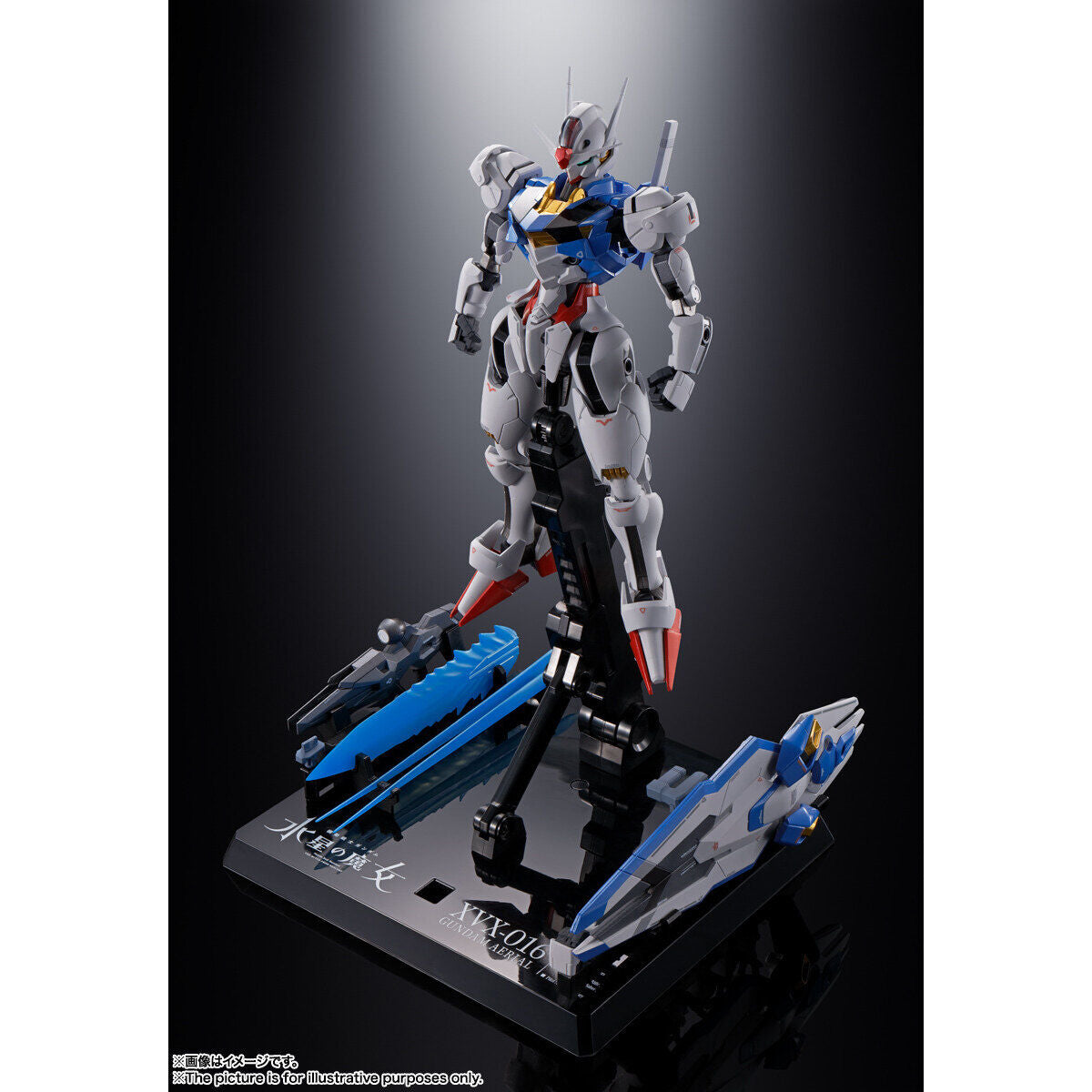 Chogokin Metal Figure - Gundam Aerial from The Witch From Mercury Anime Series