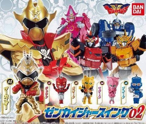 Cool Zenkaiger Keychain Set 02 with All 5 Keychains