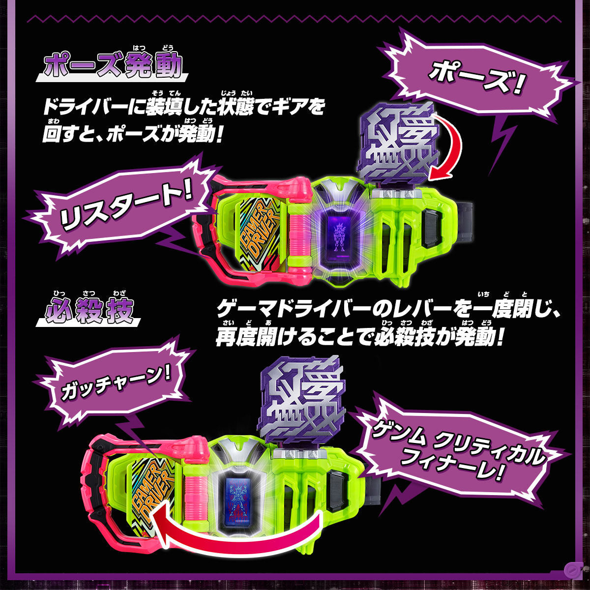 DX GENM Musou Gashat, Thousand Ark & Dan Kuroto's Progrise Key Set