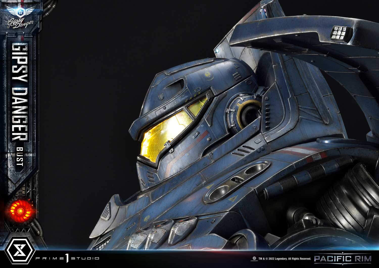 Pacific Rim Gipsy Danger Life - Size Bust Collectible Model
