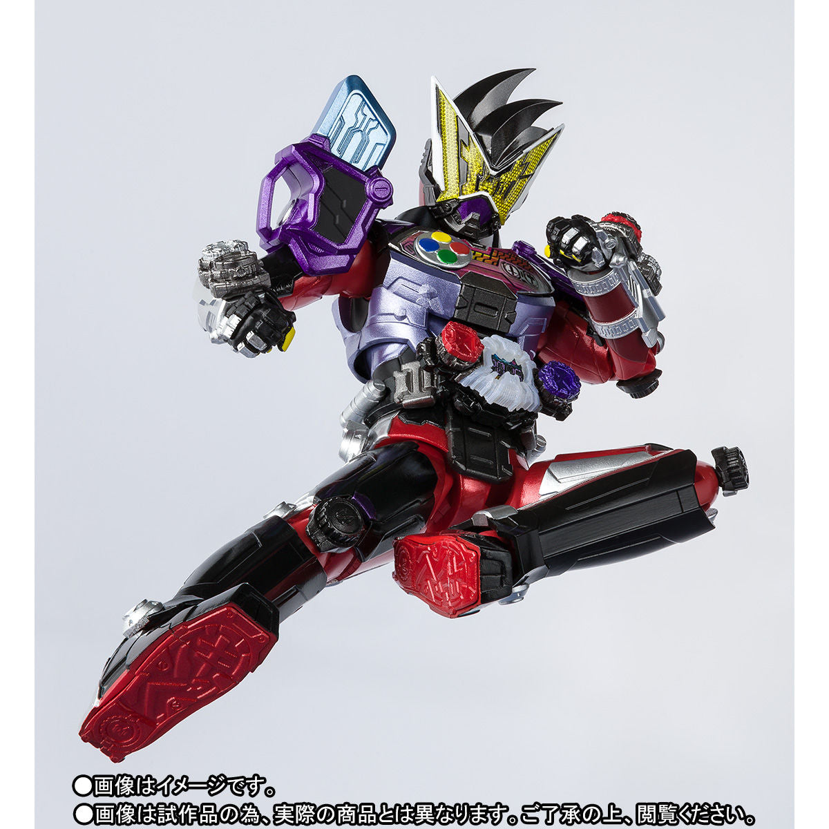 SH Figuarts Action Figure of Kamen Rider Geiz in GENM Armor