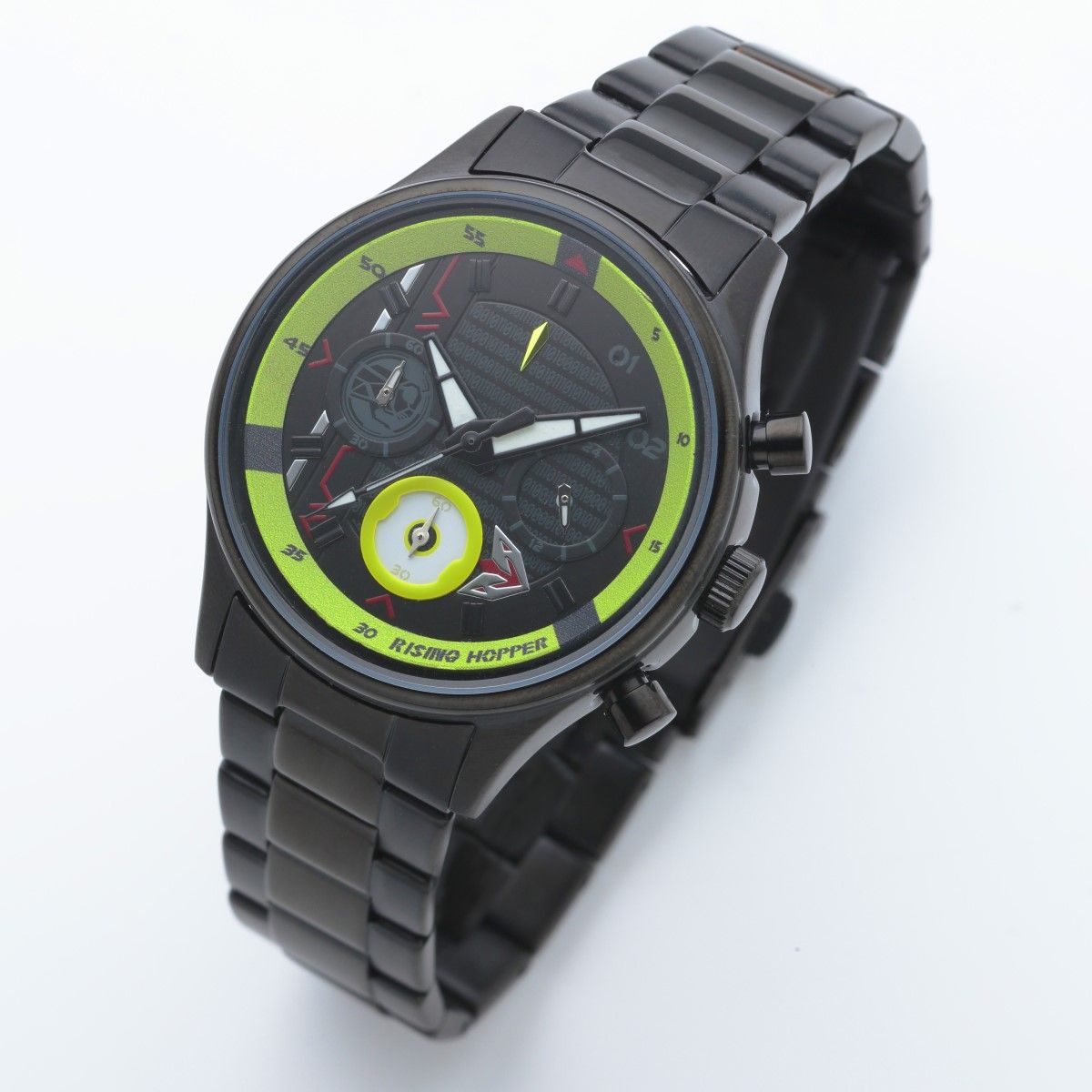 Kamen Rider Zero One Stylish Chronograph Wristwatch for Fans