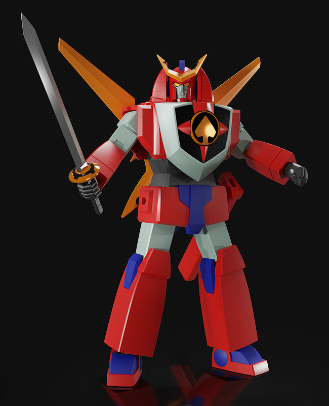 MODEROID Plastic Model of Daioja from 'ROBOT KING DAIOJA' Anime Series