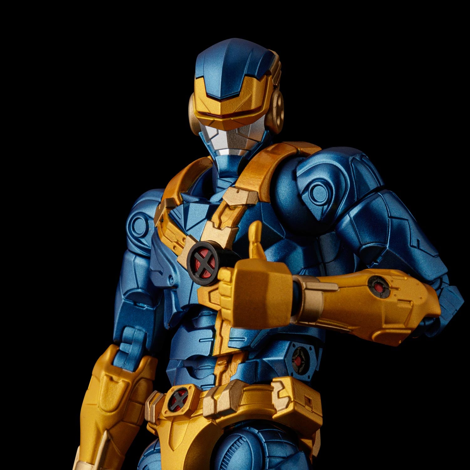 Marvel Fighting Armor Collectible Figure - Cyclops, the X - Men's First Leader