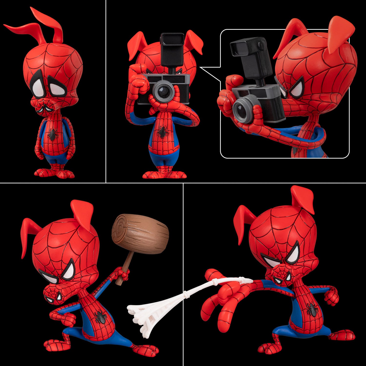SV Action Figure Set: Spider - Gwen & Spider - Ham from Spider - Man: Into the Spider - Verse