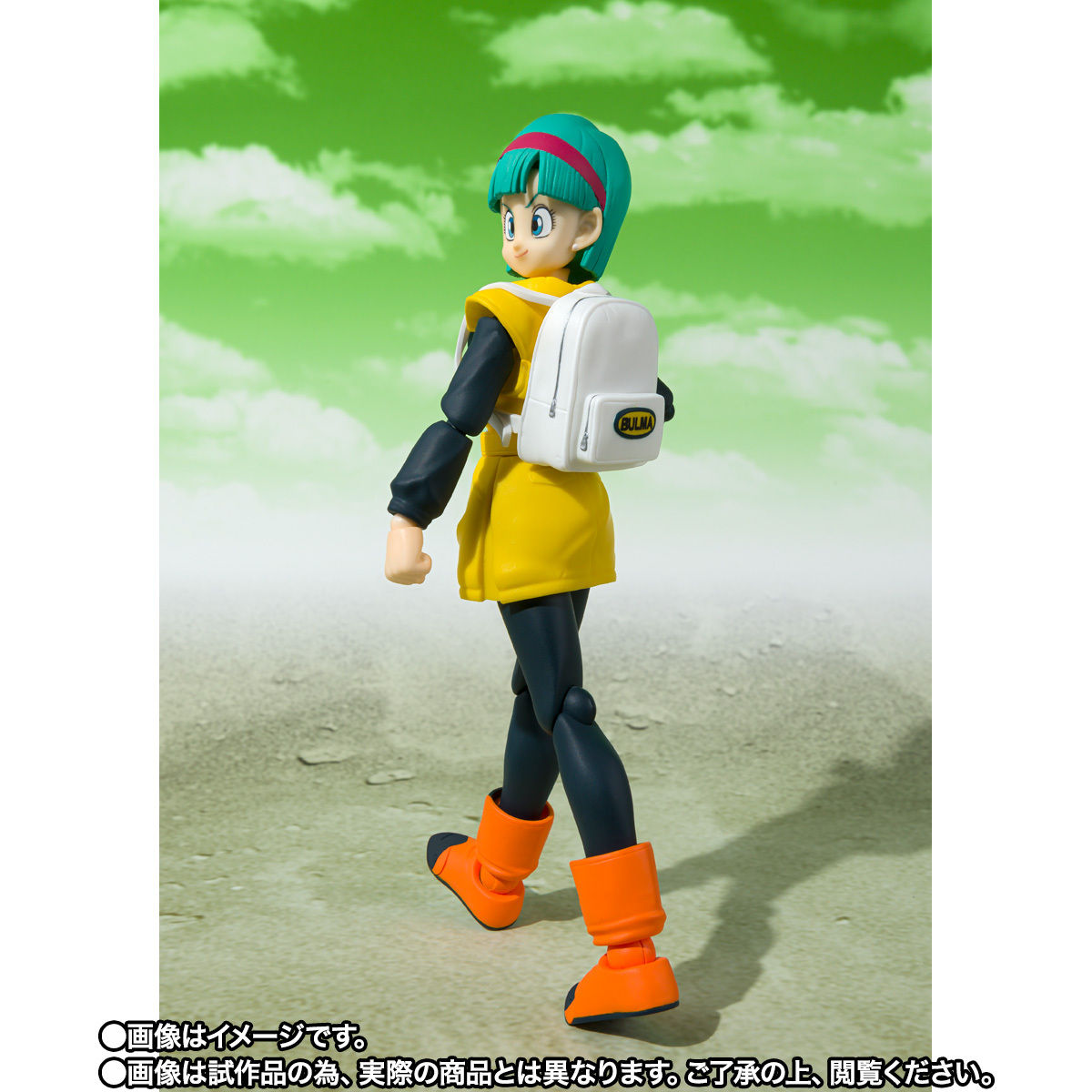 SH Figuarts Action Figure - Bulma on the Journey to Planet Namek