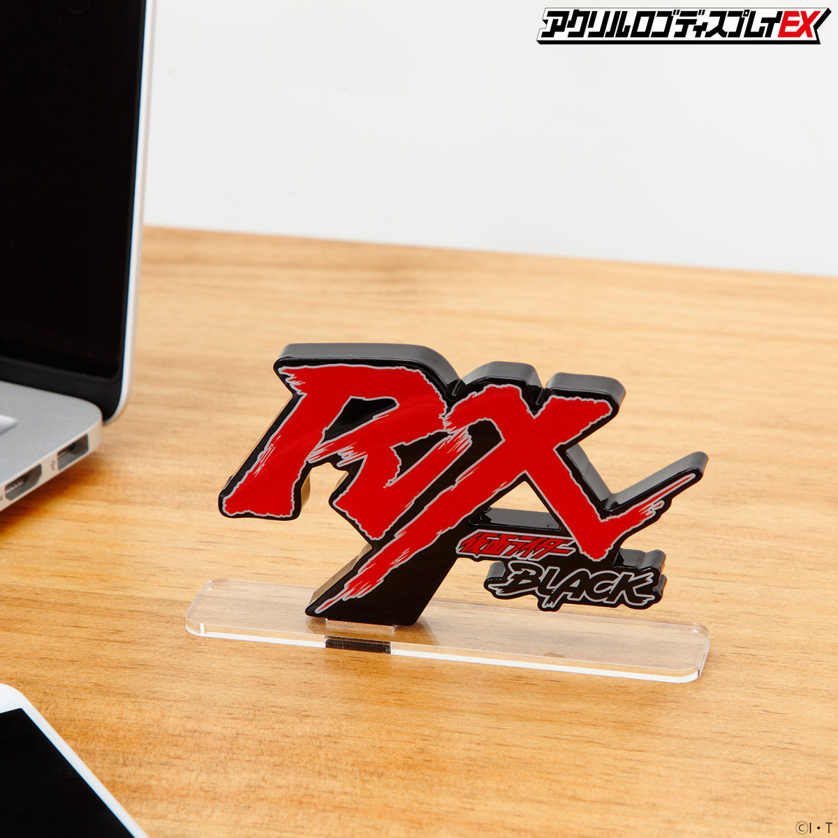 High - Quality Acrylic Display Stand for Kamen Rider RX Logo