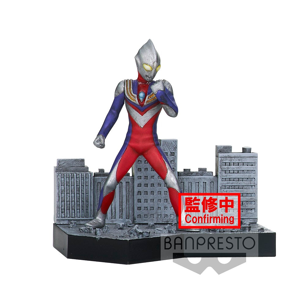 Banpresto Collectible Ultraman Tiga Stagement Figure Set #44 for Display