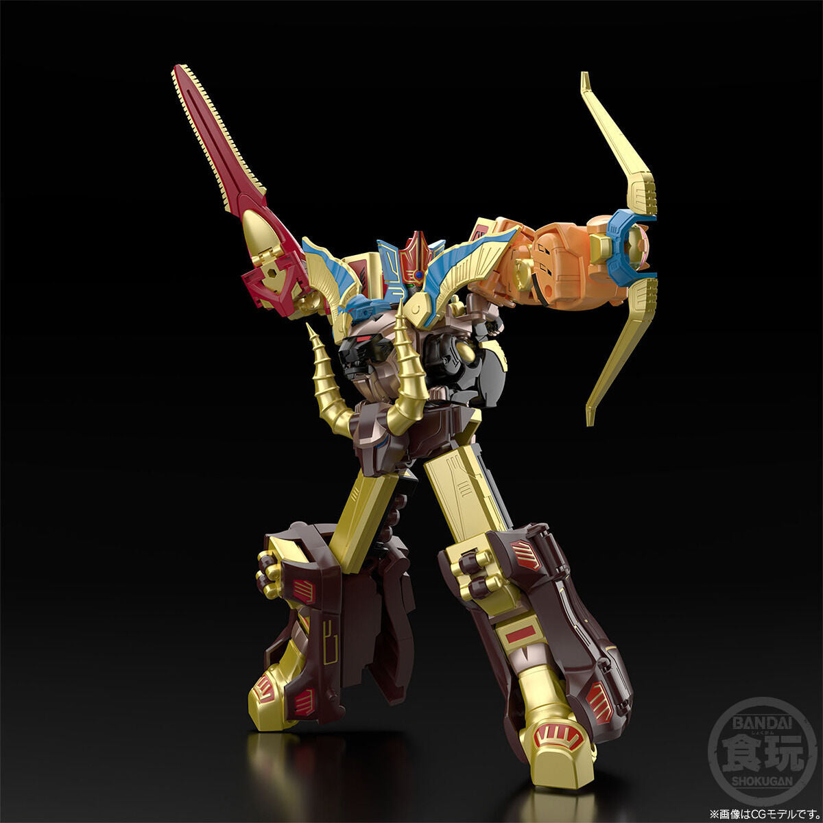 Legendary SMP Gao God Ranger Minipla Model Kit