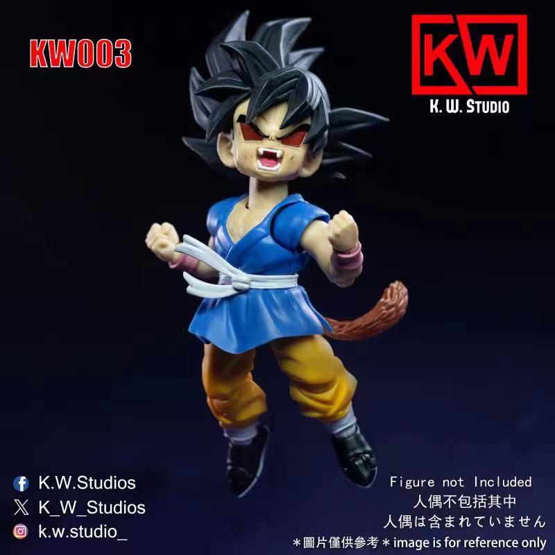 KW Studio KW003 Super Ape Levels 1 and 2 Headset - Optional Upgrade Parts for SH Figuarts Son Goku GT