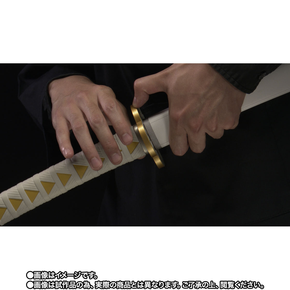 Authentic Demon Slayer Zenitsu Agatsuma Nichirin Sword Replica with Sounds