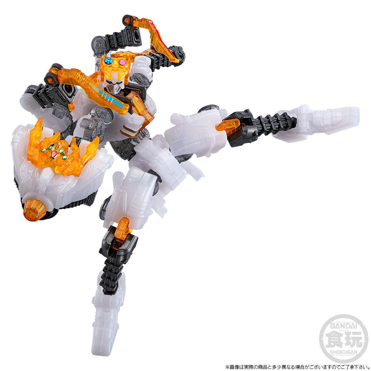Translucent Minipla God Kingohger Set with Metallic Flakes