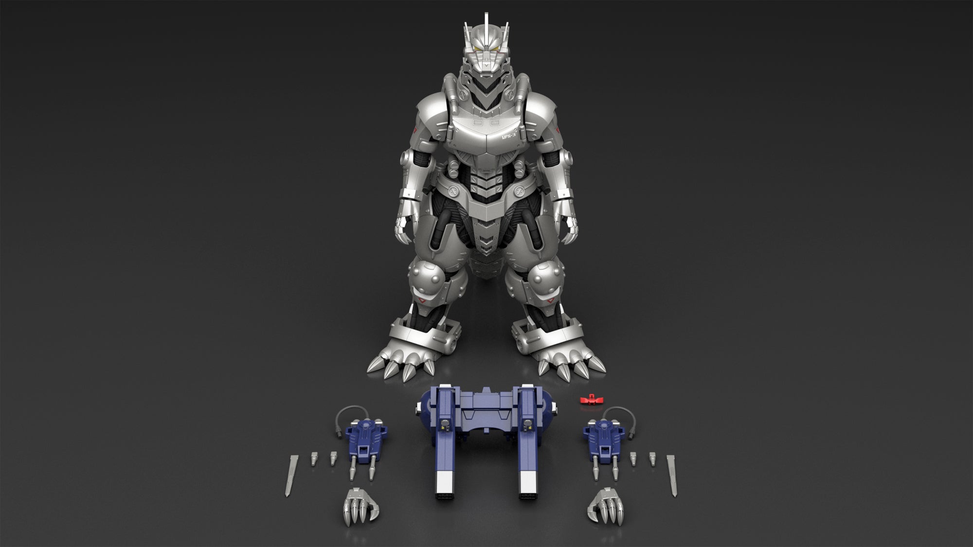 ACKS Highly Detailed MechaGodzilla Kiryu Buildable Model Kit