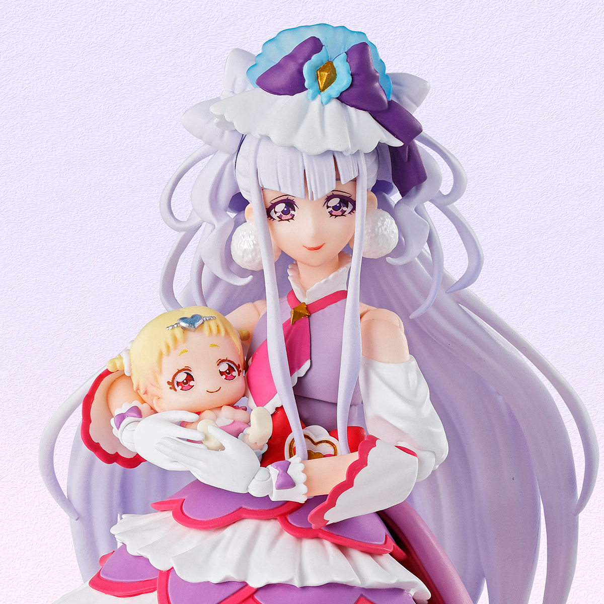 S.H. Figuarts Cure Amour with Hugtan and Twin Love Guitar Collectible