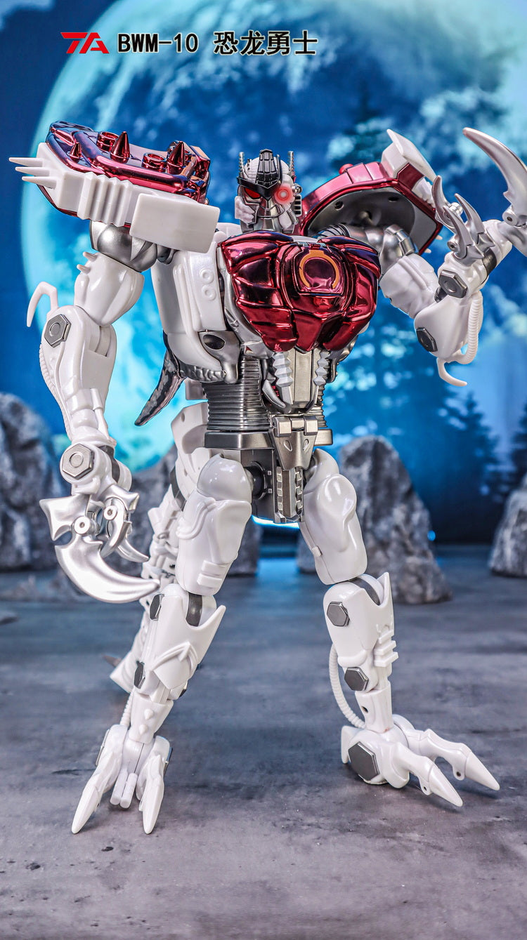 TransArt BWM - 10 Cool Metal Dinosaur Transforming to Bad - ass Robot