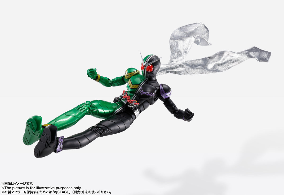 SH Figuarts Shinkocchou Seihou Kamen Rider W Cyclone Joker - Fuuto PI Animated Anniversary Edition