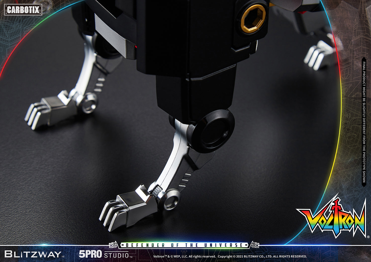 Blitzway High - Quality Collectible Carbotix Voltron Figure from Voltron Anime Series