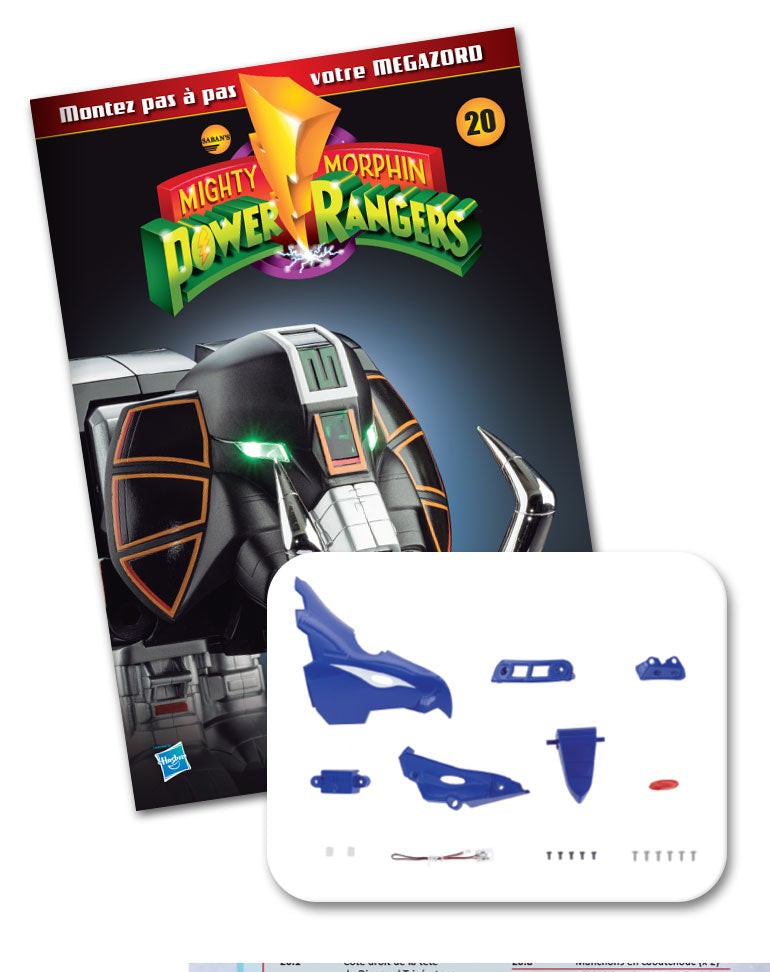 Altaya Power Rangers Dinosaur Themed Megazord Building Kit for Collectors