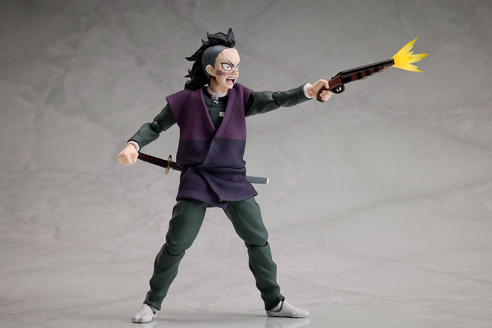 Preorder BUZZmod 1/12 Scale Demon Slayer Genya Shinazugawa Action Figure