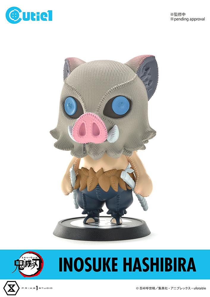 Adorable Cutie1 Inosuke Hashibira Figurine from Demon Slayer Series