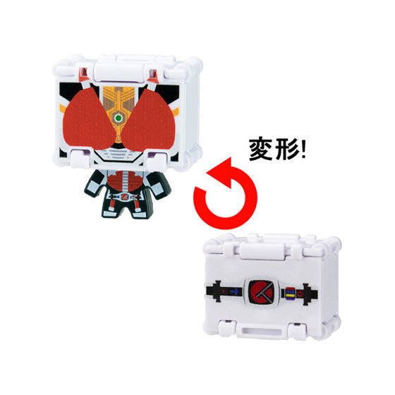 Collectible Kamen Rider Bokurun Cube Figures for Stackable Display