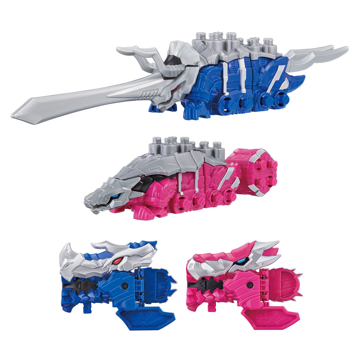 DX TriKen and Akyloze Mecha Toy Set