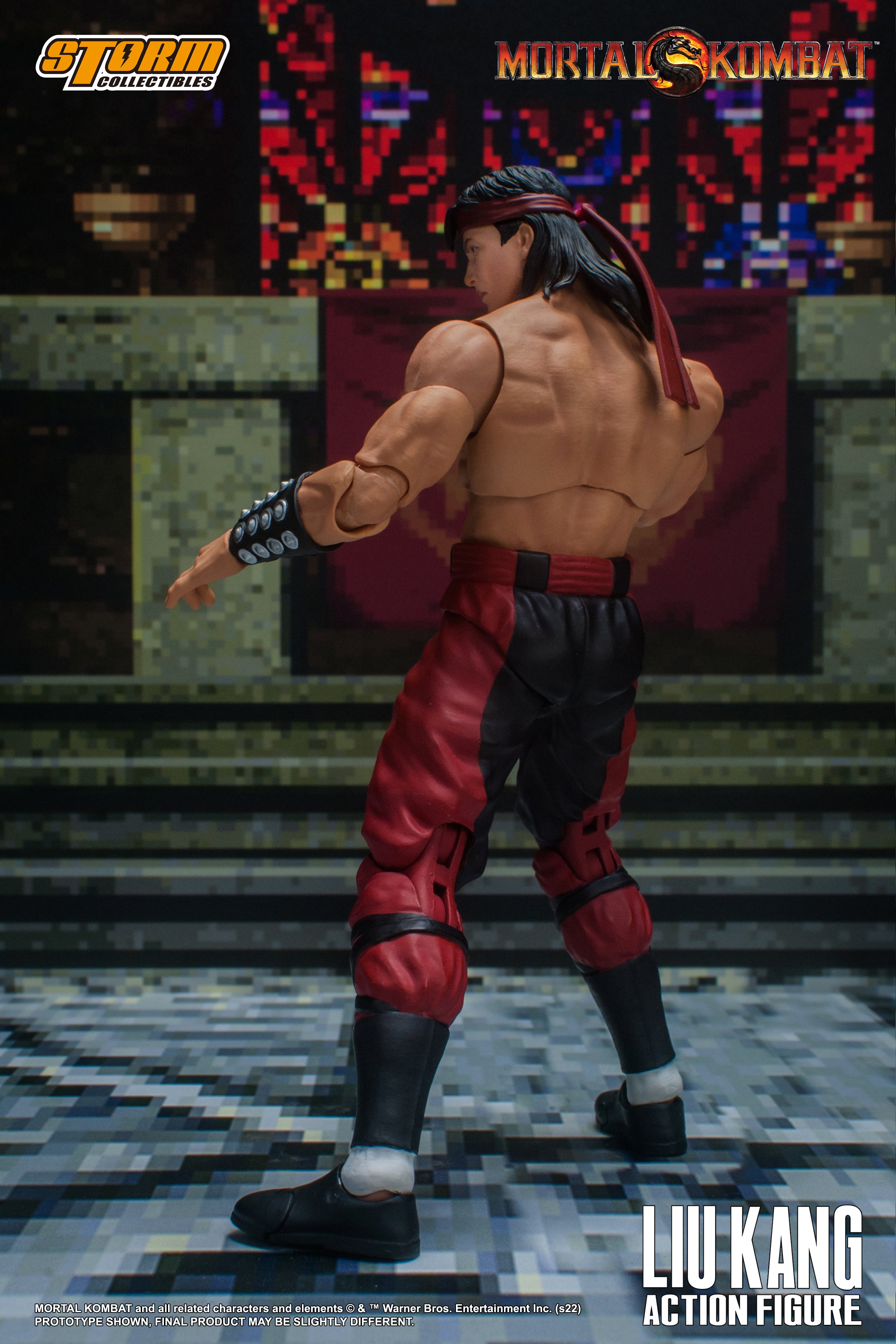 Storm Collectibles 1/12 Scale Liu Kang Action Figure from Mortal Kombat - A Highly Detailed Collectible Toy