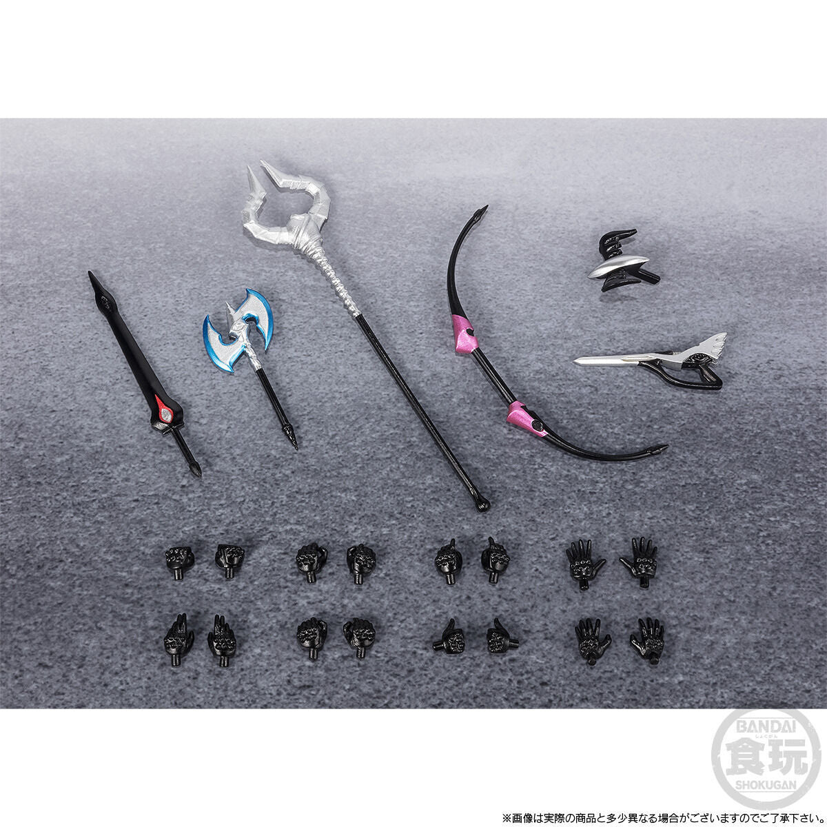 Bandai's SHODO SUPER 4-inch Jaden Sentai Neziranger Figure Set