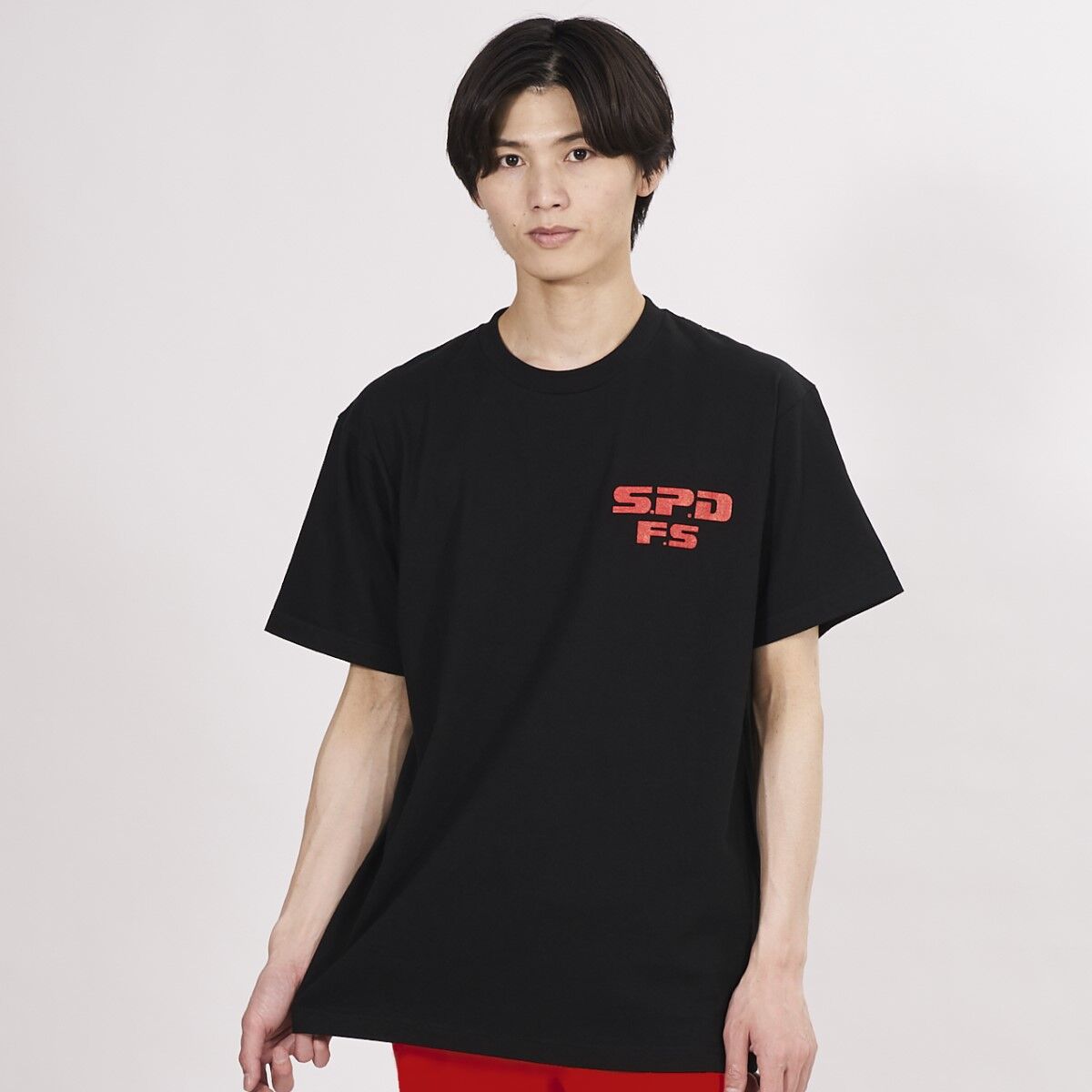 S.P.D. Dekaranger Fire Squad Cotton T-Shirt for Casual Wear