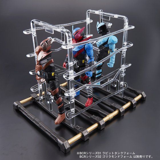 Fantastic BCR Snap Ride Builder Set for Re - creating Henshin Sequences