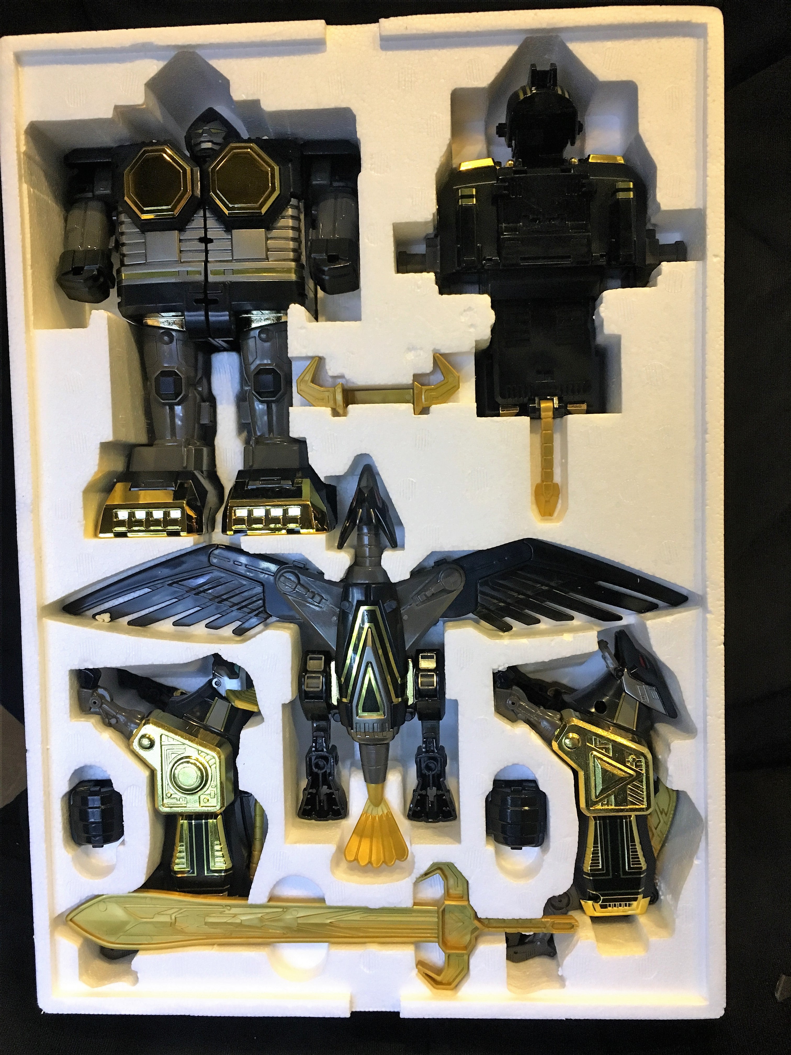 DX Stylish Black and Gold GingaiOh Collectible