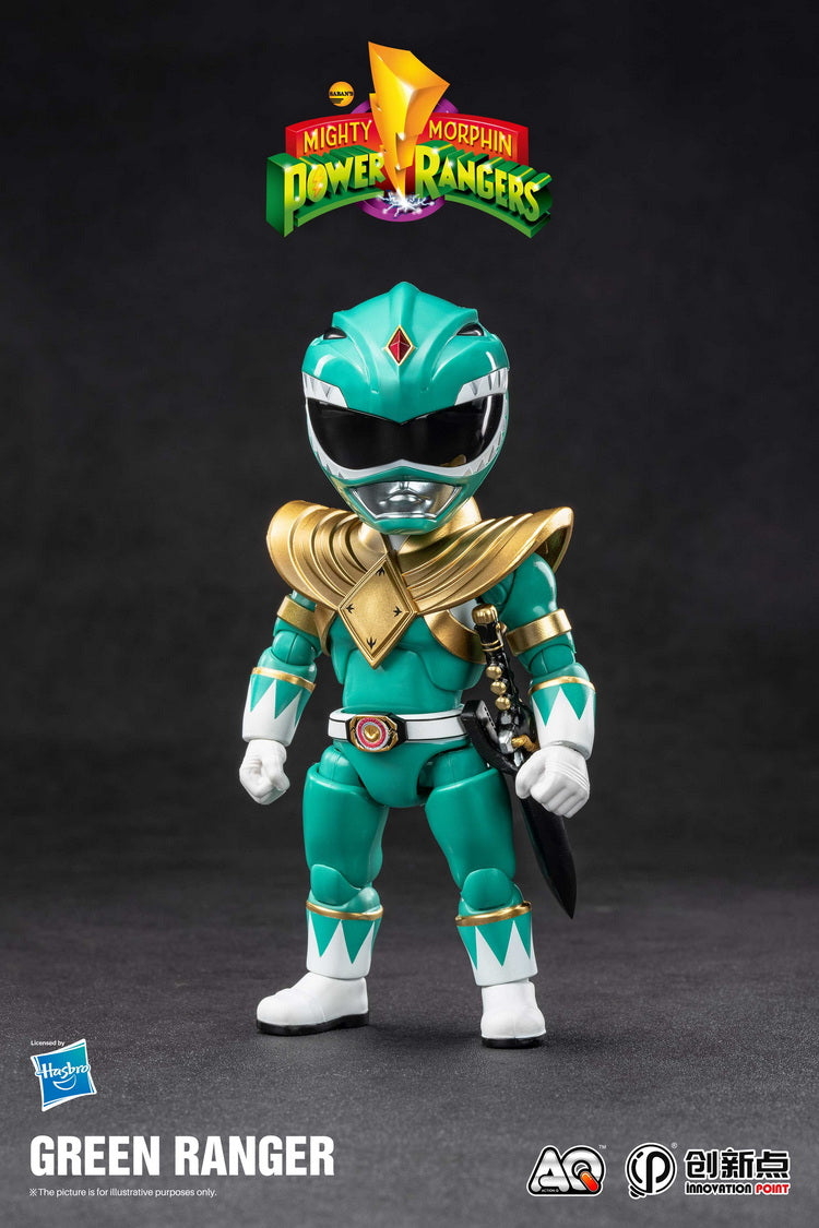 Action Figure - Mighty Morphin Green Ranger from Action Q Series
