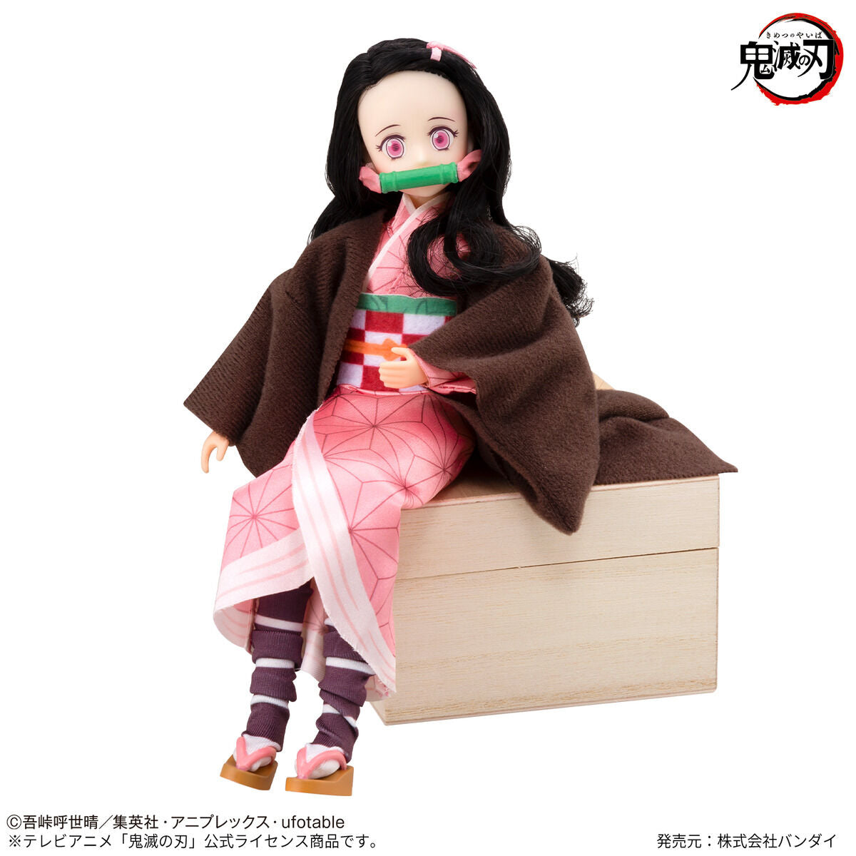 Realistic Demon Slayer Nezuko Doll with Posable Limbs