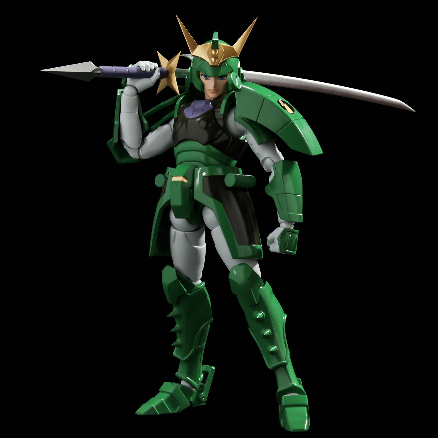 Yoroiden Samurai Troopers Sentinel Ronin Warriors Chou Dan Kadou - The Second Character Collectible Figure of the Date Clan Descendant in Halo Armor