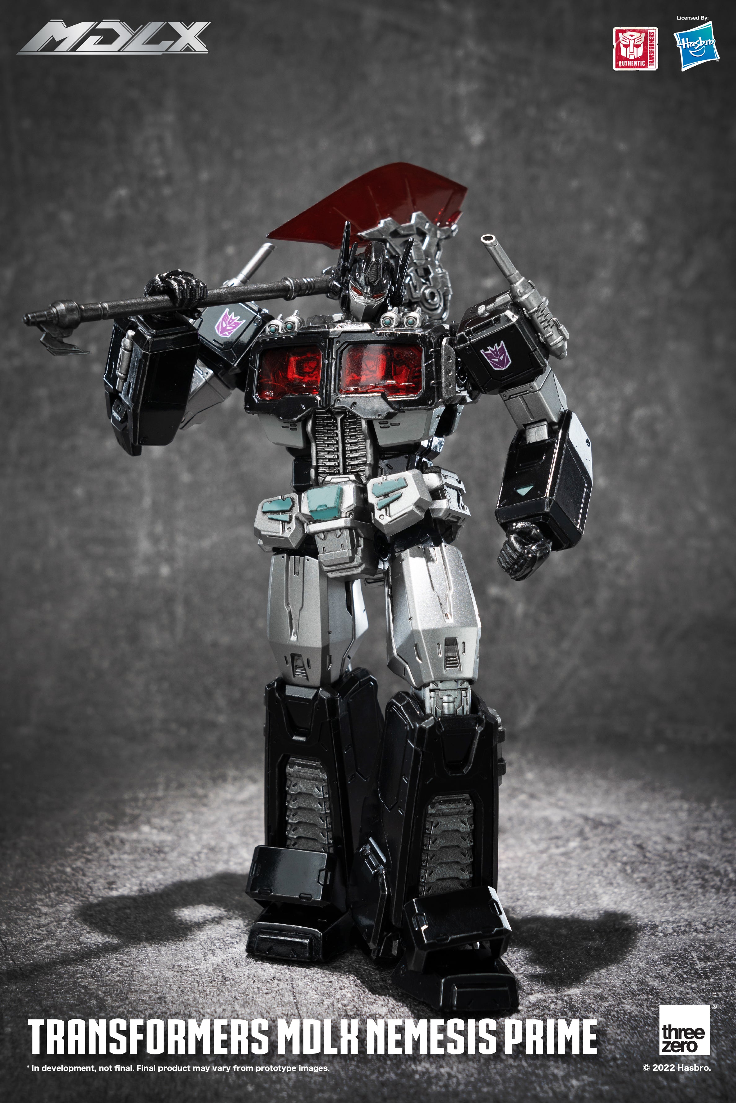 Threezero MDLX Series - 7-Inch Tall Transformers Nemesis Prime Figure