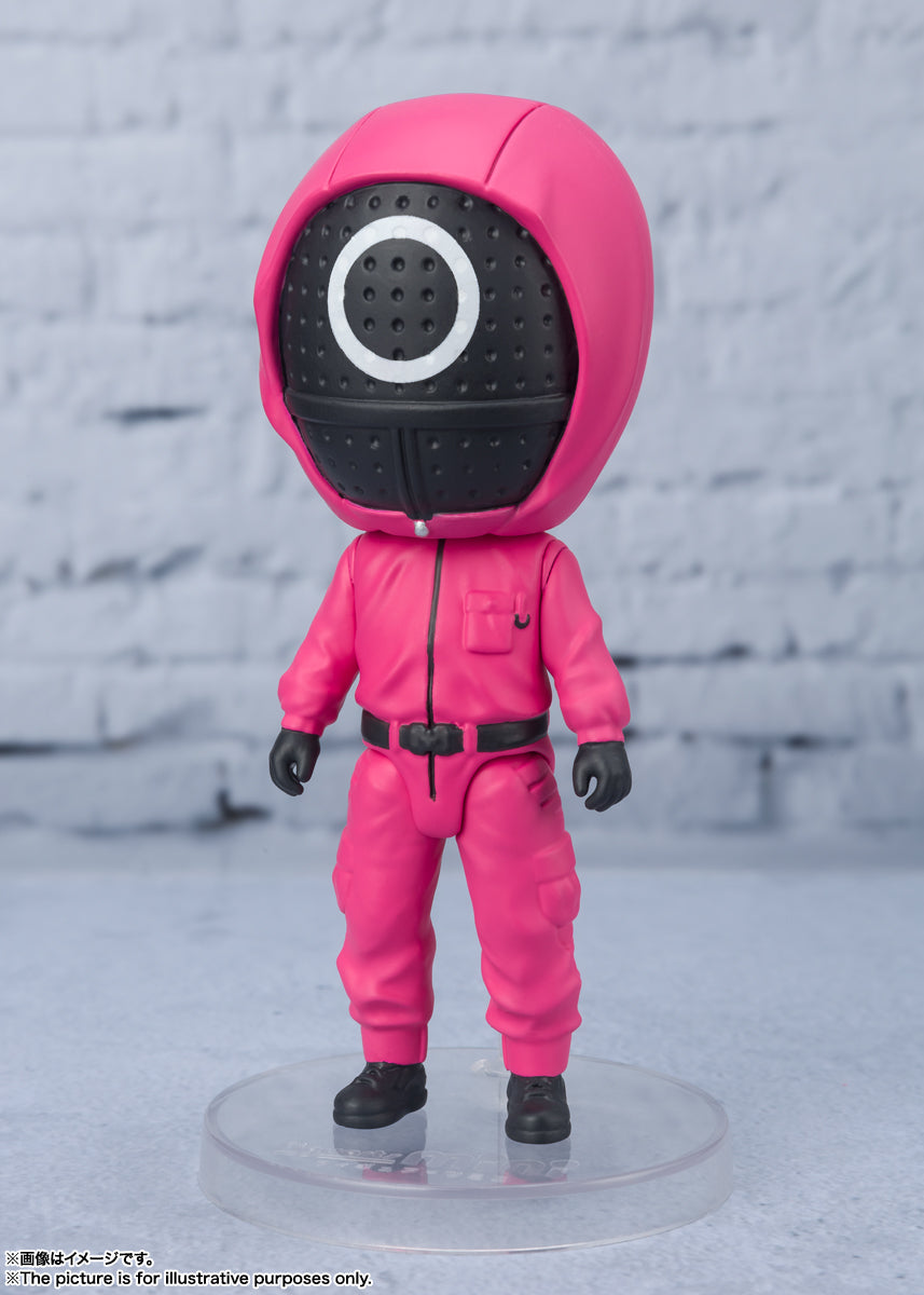 Mini Figuarts Squid Game Masked Worker Collectible Figure