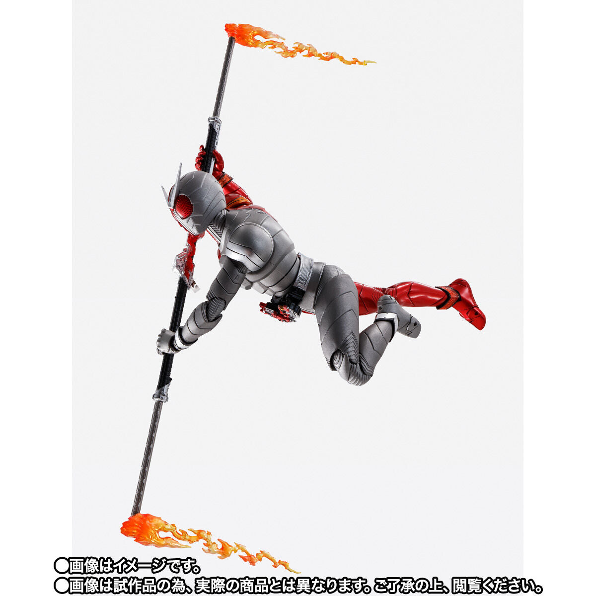 SH Figuarts Kamen Rider W Heat Metal Anime Edition with Fuuto PI BD Vol 2