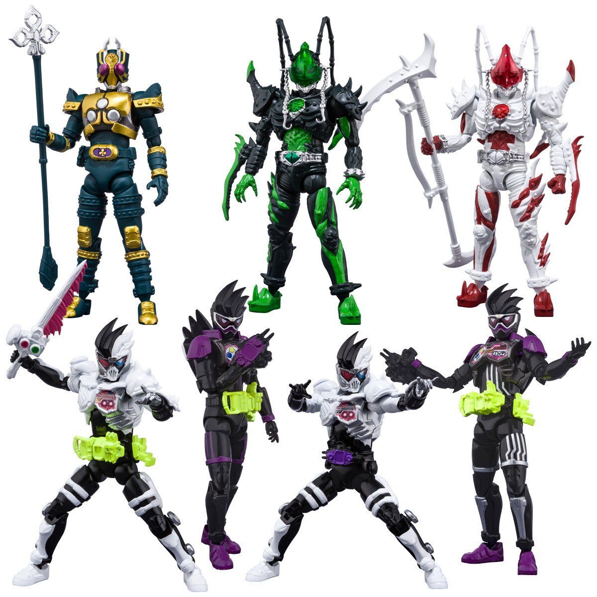 SHODO-O Kamen Rider 5 Action Figure Collectible Set