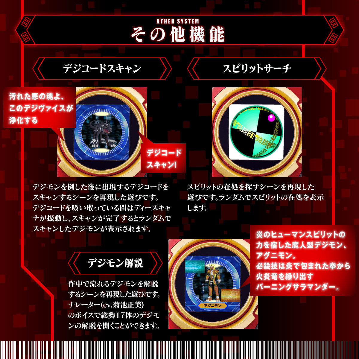 Ultimate Red Super Complete Selection Animation Digital D - Scanner, an Exclusive Digimon Collectible